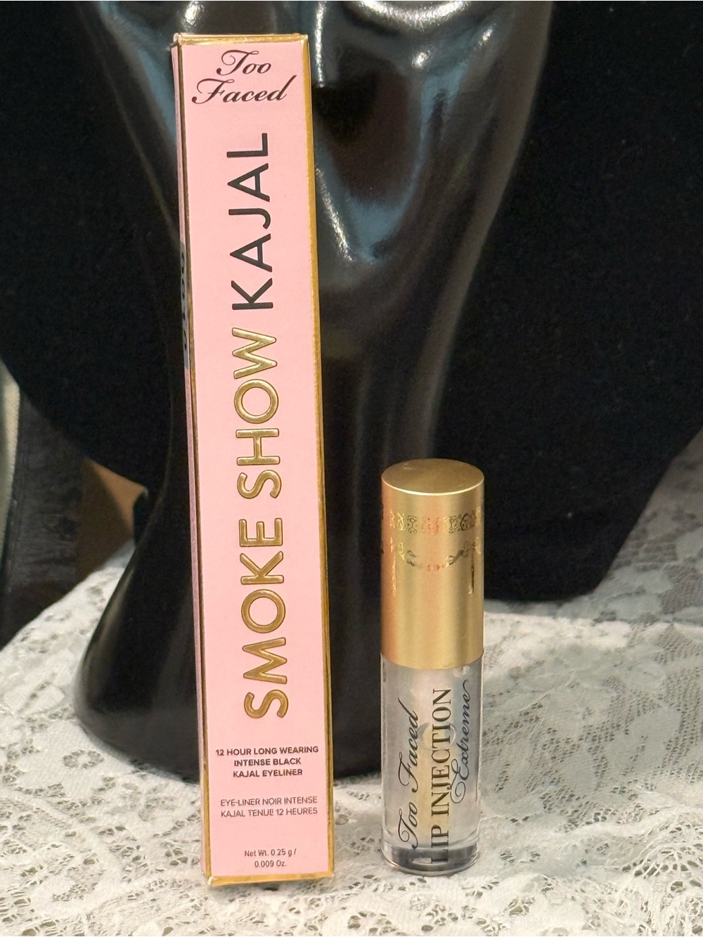 Too Faced 2fer! Eyeliner and lip injection!